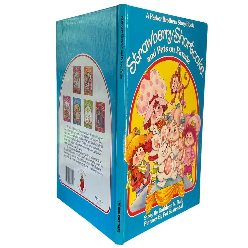 Vintage 1983 First Ed. Strawberry Shortcake, Pets on Parade, Hardcover